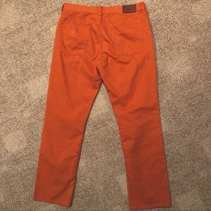 Mens Ralph Lauren Polo Pants- Orange - 36x32